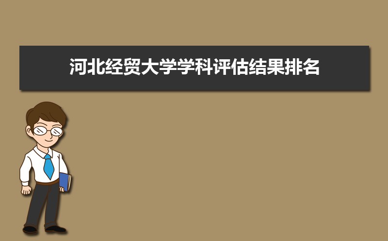 2022年河北经贸大学学科评估结果排名,第四轮学科评估排名